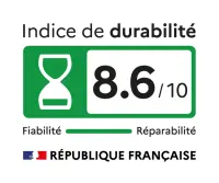 Lave-linge frontal WHIRLPOOL FFBR10489BSVFR - Indice de durabilité