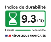 Lave linge hublot LG F51P12WH - Indice de durabilité