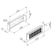 Accessoire hotte SILVERLINE YM 974341303