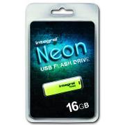 Cle usb INTEGRAL NEON JAUNE 16 GB