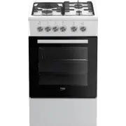 Cuisinière mixte BEKO FSS53011DW