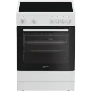 Cuisinière dessus vitrocéramique INDESIT I6V5KCW
