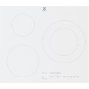 Plaque induction ELECTROLUX LIT60342CW 3 foyers blanche , 1 extensible 5200w