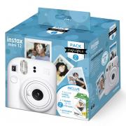 Appareil photo instantanée FUJIFILM INSTAX MINI 12 BLANC PACK