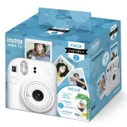 Appareil photo instantanée FUJIFILM INSTAX MINI 12 BLANC PACK