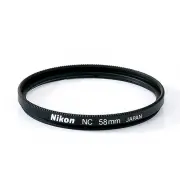 Filtre pour appareil photo NIKON NC 58 MM