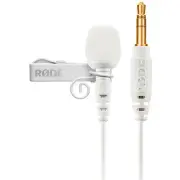 Micro pour appareil photo numerique RODE LAVALIERGOMICROPHONEWHITE