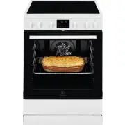 Cuisinière dessus vitrocéramique ELECTROLUX LKR64890BW