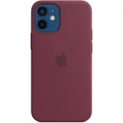 Coque Apple MagSafe Silicone Prune