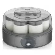 7pots 150ml.compact.18w.dark inox.