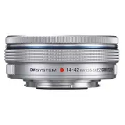 Zoom reflex numérique OM SYSTEM 14-42 POWERZOOM SILVER OM