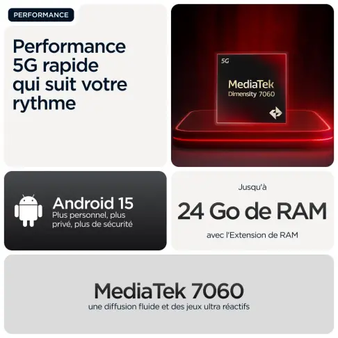 Smartphone MOTOROLA G56COFFRETBUDS - 13