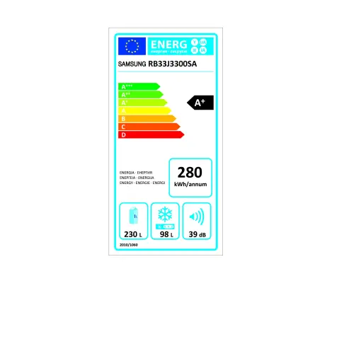 Réfrigérateur combiné inversé SAMSUNG RB 33 J 3300 SA - 3