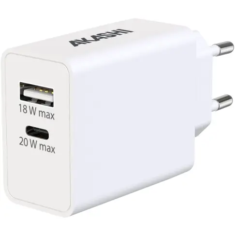 Chargeur secteur AKASHI ALTACQC38WH - 1