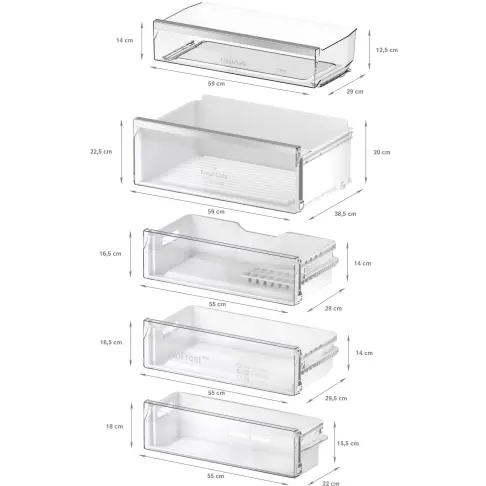 Réfrigérateur combiné intégré NEFF KB7962FE0 - 8