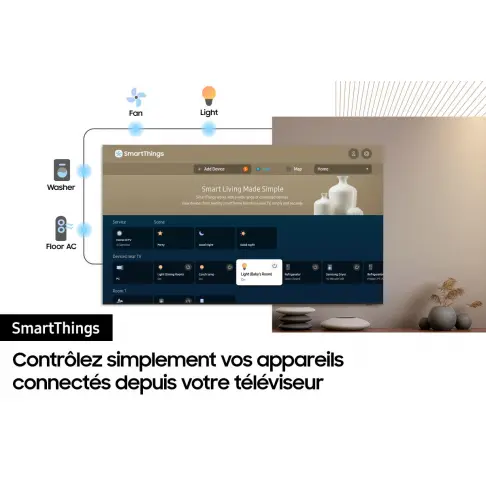 Télé led 85 pouces SAMSUNG TU85CU7105 - 5