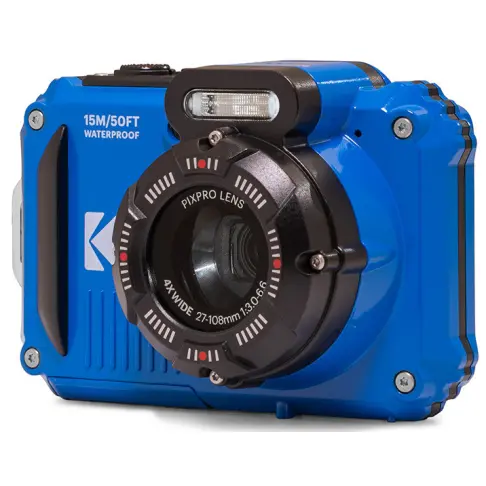 Appareil photo compact étanche KODAK WPZ BLEU + BATT + MICROSD 16 G - 3