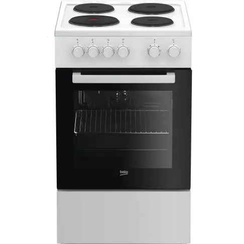 Cuisiniere tout electrique BEKO FSS 56000 GWC - 1