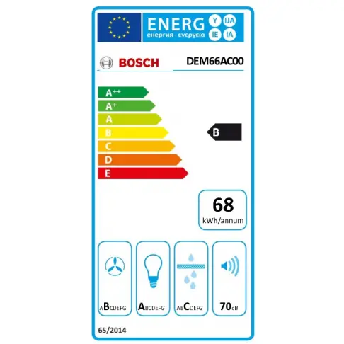 Hotte tiroir BOSCH DEM 66 AC 00 - 8