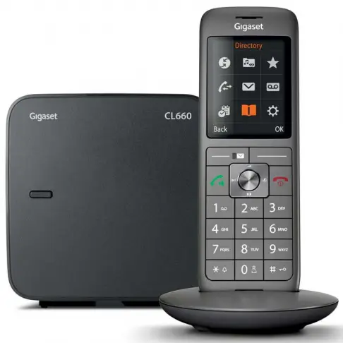 Téléphone sans fil GIGASET GIGA CL 660 DUO ANTHRACITE - 2