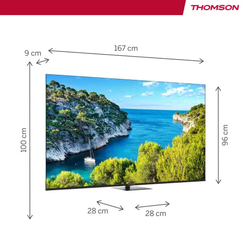 Télé led 75'' THOMSON 75UG5C14 - 4