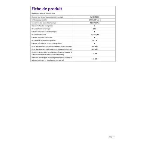 Hotte décorative verticale WHIRLPOOL WHVA92FLMK - 2