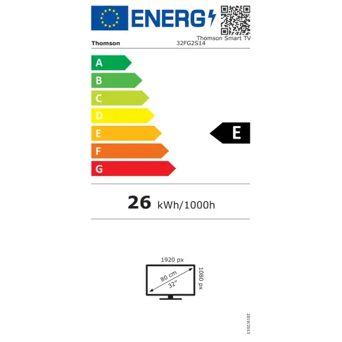 Tv led 32'' THOMSON 32FG2S14 - 14