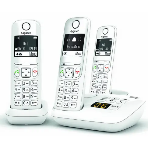 Téléphone sans fil GIGASET SIEMENS GIGA AS 690 A TRIO BLANC - 1