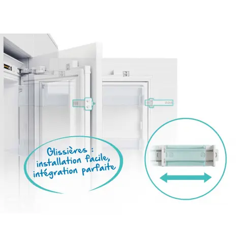 Réfrigérateur intégrable combiné inversé BEKO BCHA306E3SN - 5