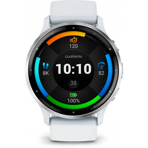 Montre connectée GARMIN Venu 3 Silver/Blanc 010-02784-00 - 3
