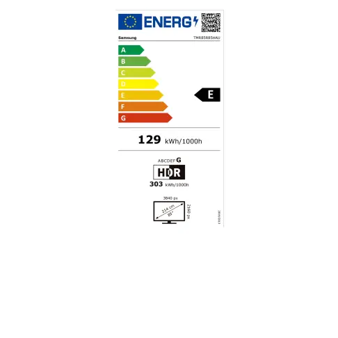 Tv led 85'' SAMSUNG TMR85R85H - 12