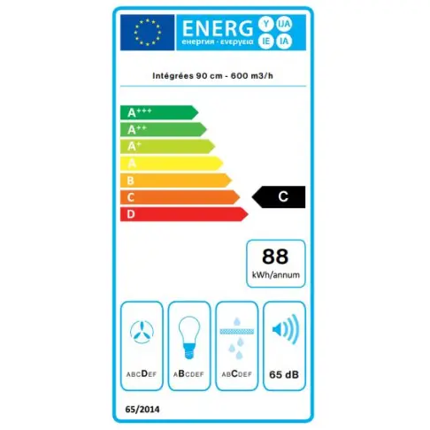 Hotte intégrée FALMEC VIRGOLA3431 - 3