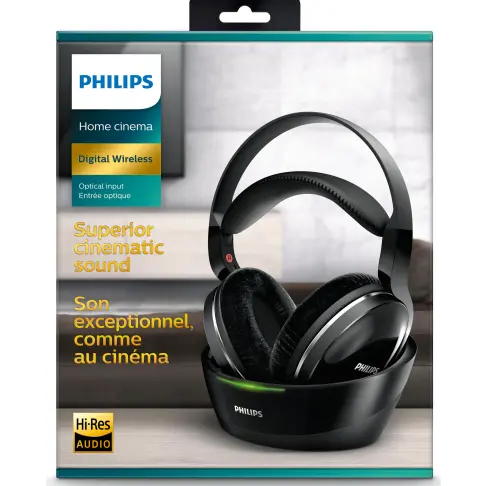 Casque tv sans fil PHILIPS AUDIO SHD 8850/12 - 2