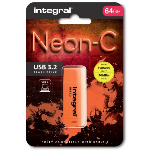 Clé usb INTEGRAL INFD64GBNEONCOR3.2 - 2