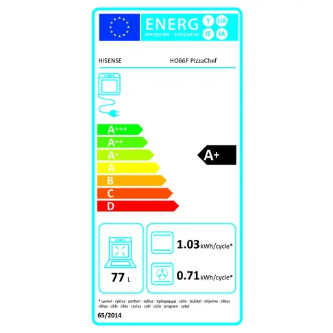 Four pyrolyse HISENSE HO66F - 9
