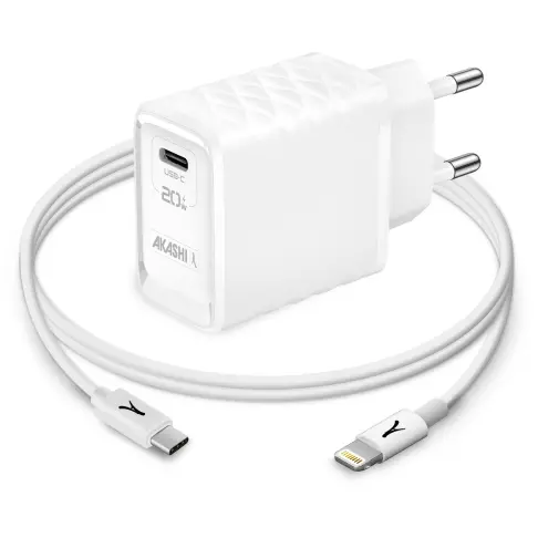 Chargeur secteur AKASHI ALTACQC20LITWH - 1