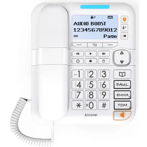 Téléphone sans fil + filaire ALCATEL XL785COMBOVOICEBLANC - 12