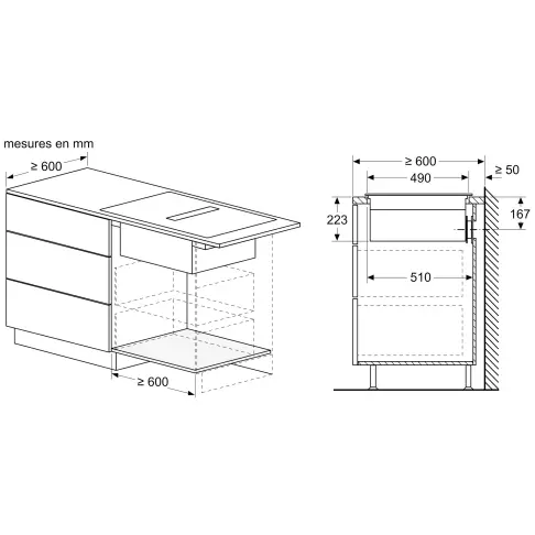 Plaque aspirante induction NEFF V57THQ4L0 - 6