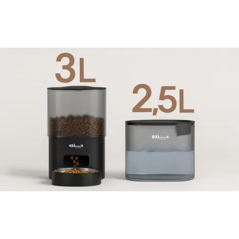 Distributeur de croquettes et fontaine EZICLEAN NUTRIBOTCONNECTX - 9