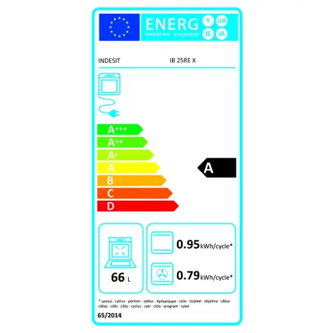 Four hydrolyse - écolyse INDESIT IB25REX - 5