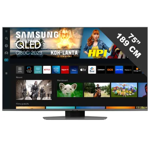 Tv led 75'' SAMSUNG TQ75Q80C - 1