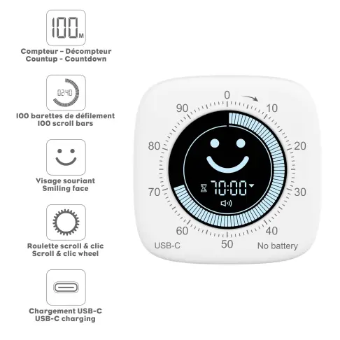 Minuteur LITTLE BALANCE 8870 - 3
