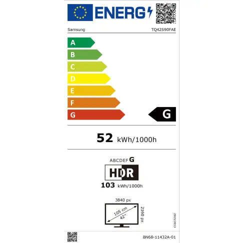 Tv oled 42'' SAMSUNG TQ42S90F - 11