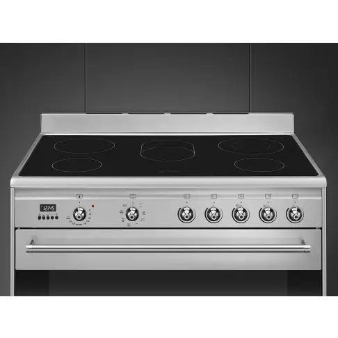 Piano de cuisson dessus vitrocéramique SMEG SCD91CMX9 - 6