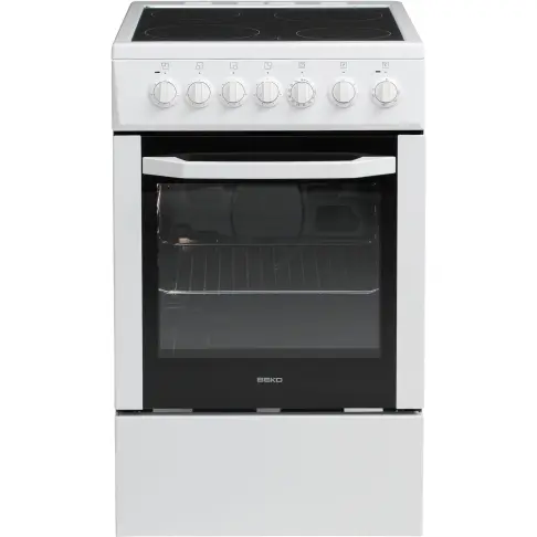 Cuisiniere dessus vitro BEKO CSS 57100 GW - 1