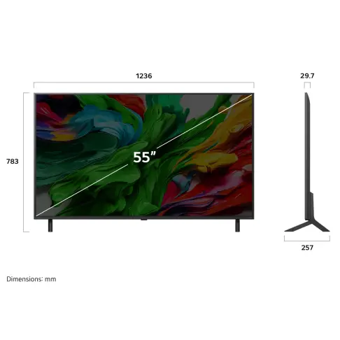 Tv led 55'' LG 55QNED85A6C - 4