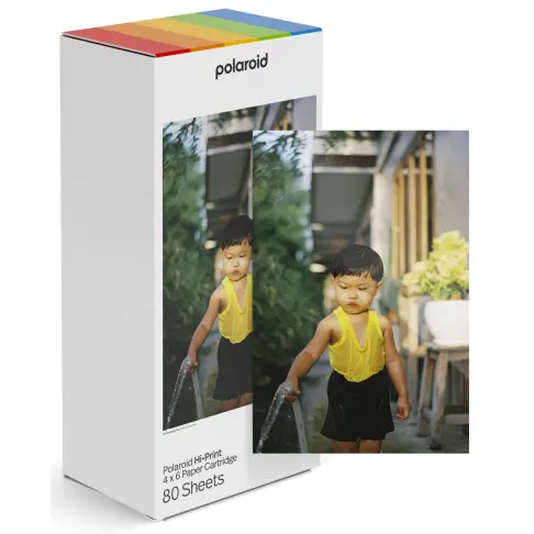 Cartouche de papier POLAROID CARTOUCHE X 80 HI PRINT 4 X 6 - 1