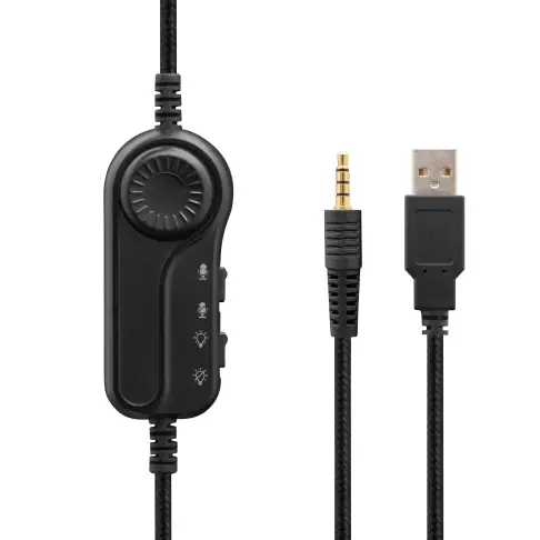 Casque gaming THE G-LAB KORP-RADIUM-BLACK - 2