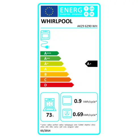 Four pyrolyse WHIRLPOOL AKZ 96290 WH - 5