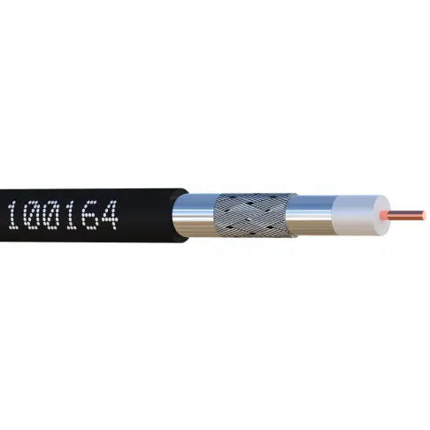 Cable coaxial tele 75e ELBAC 17 PATCBOX 250 + - 1